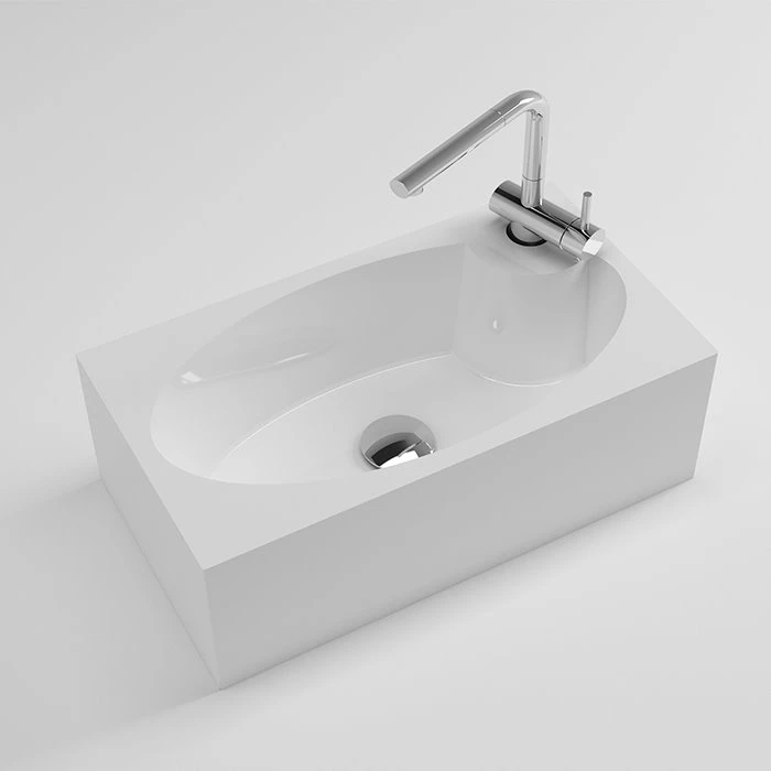 Bathroom Cloakroom Corner Basin